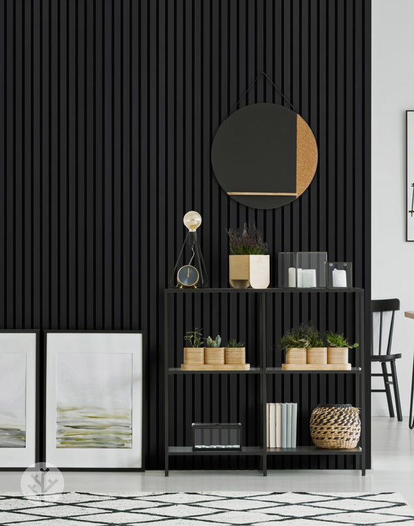 Black Matte Wall Panels