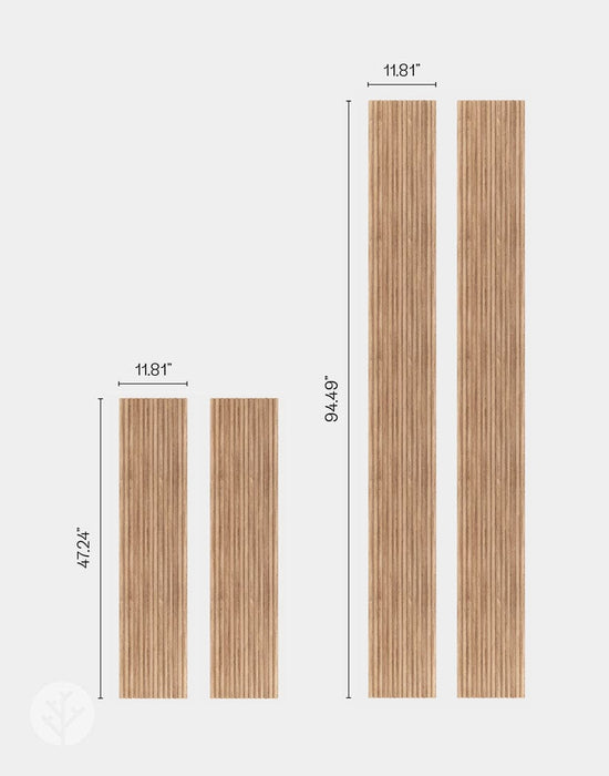 Flutto™ Flutto™ Oak Zigzag Flexible Tambour Wood Panels