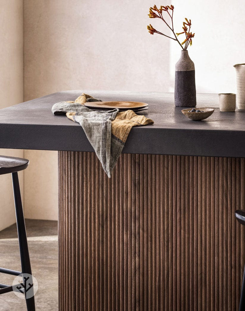 Flutto™ Flutto™ Walnut Mini-Ridge Flexible Tambour Wood Panels