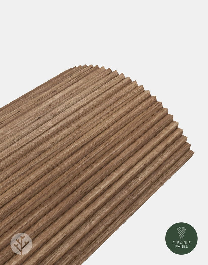 Flutto™ Flutto™ Walnut Zigzag Flexible Tambour Wood Panels