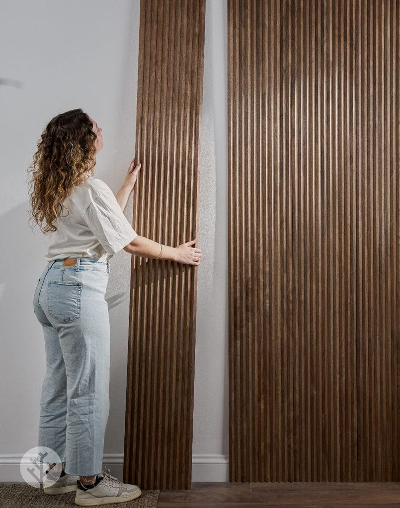 Flutto™ Flutto™ Walnut Zigzag Flexible Tambour Wood Panels