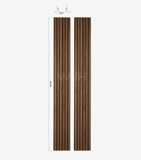 Premium American Walnut Acoustic Panels | Slatpanel® Luxe Wide Slat | WVH®