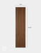 Slatpanel® Slatpanel® Luxe American Walnut Acoustic Wide Slat Wood Wall Panels