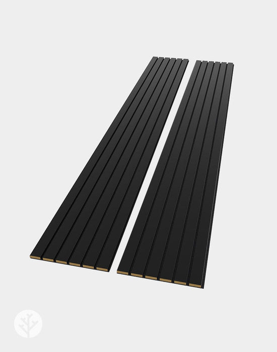 Slatpanel® Slatpanel® Luxe Black Wide Slat Wall Panel