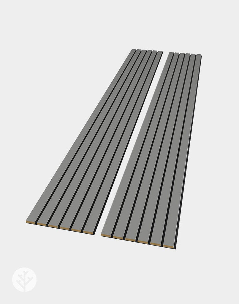 Slatpanel® Slatpanel® Luxe Gray Wide Slat Wood Wall Panel