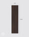 Slatpanel® Slatpanel® Walnut Exterior Composite Wood-Effect Slat Wall Panels