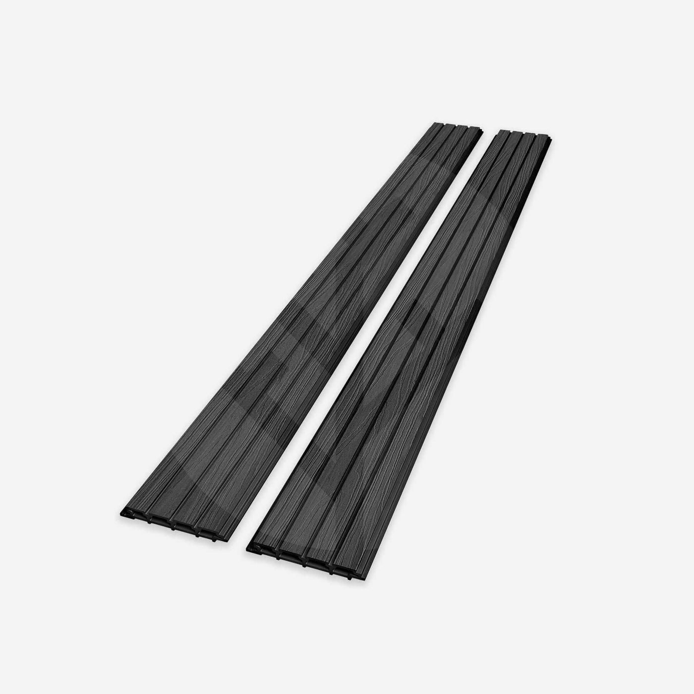 Slatpanel® Black Exterior Composite Slat Wall Panels