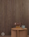 The Wood Veneer Hub Luxury American Walnut Acoustic Slat Wood Wall Panels | Original Slatpanel®