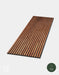 The Wood Veneer Hub Luxury American Walnut Acoustic Slat Wood Wall Panels | Original Slatpanel®