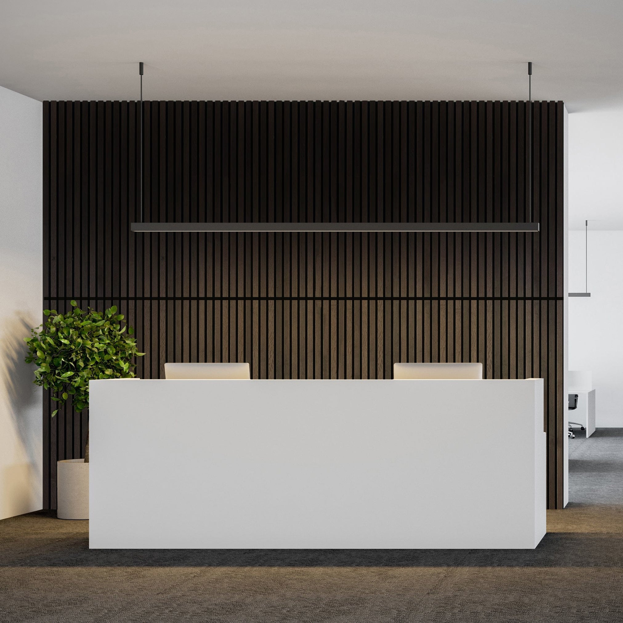 Smoked Oak Slat Interior Wall Panels | Order Online