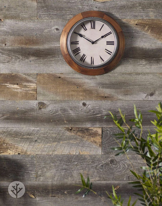 The Wood Veneer Hub Rocky Mountain Grey Reclaimed Wood Wall Panels