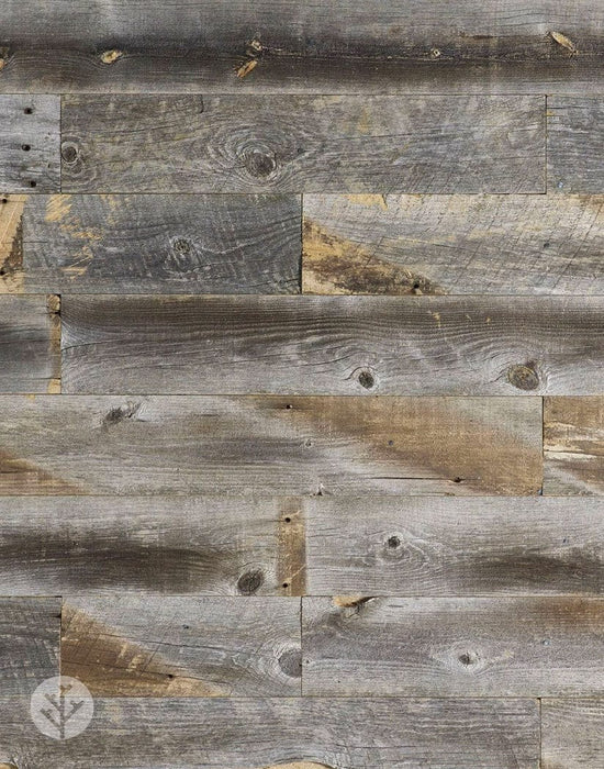 The Wood Veneer Hub Rocky Mountain Grey Reclaimed Wood Wall Panels