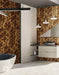 The Wood Veneer Hub Stereo Standard-Hex Natural Wood Mosaic Wall Panels