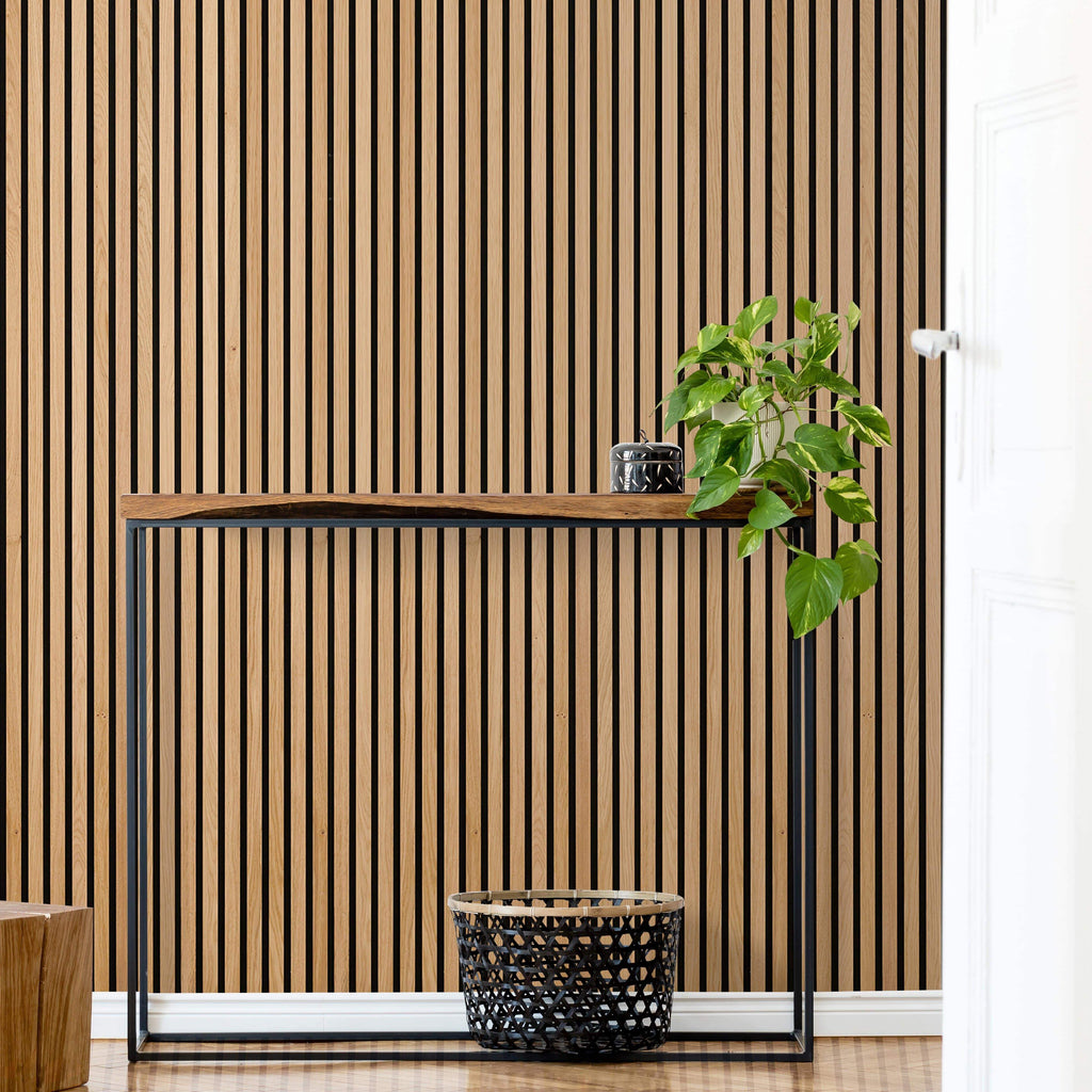 Oak Acoustic Slat Wood Wall Panel, Premium Quality Wood Panels