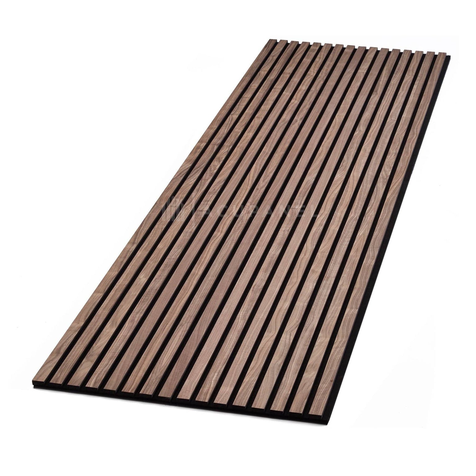 Premium American Walnut Acoustic Panels | Slatpanel® Luxe Wide Slat | WVH®