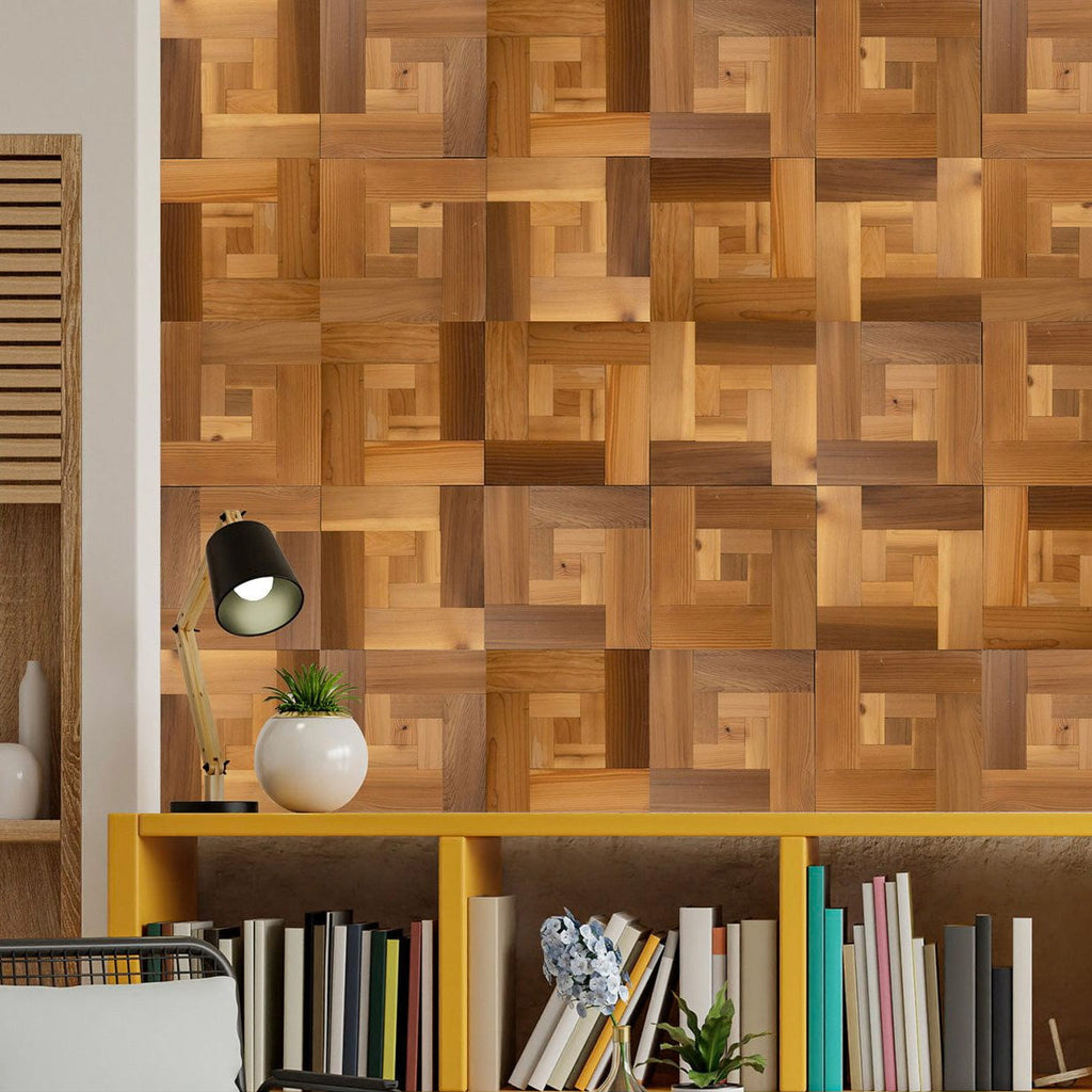 Easy Planking Accent Wall Panels for Interior Wall Decor, Thermo-Treated  Wood Wall Panels, Wood Planks for Walls